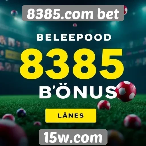 Ofertas de bônus disponíveis em 8385.com bet