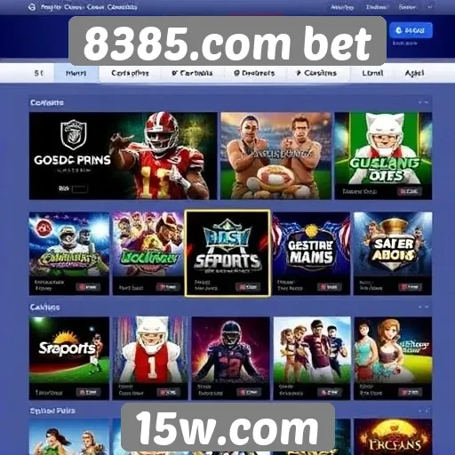 8385.com bet oferece diversas opções de jogos online